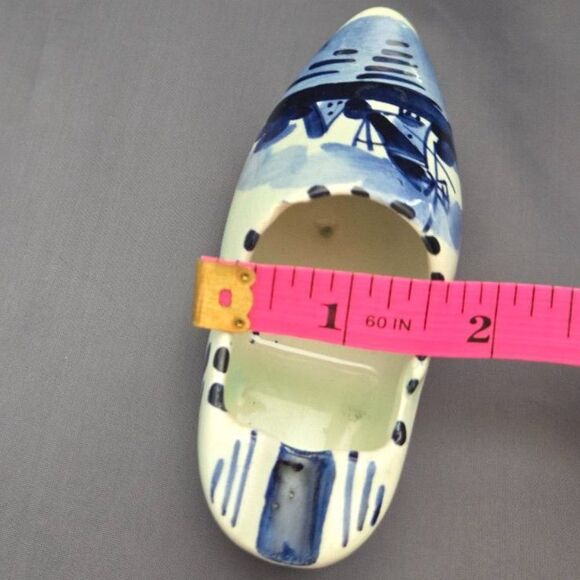 Vintage Delftware Ceramic Ashtray Shoe - Picture 9 of 9